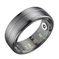 Colmi R06 Smart Ring med Bluetooth 5.0 - Dansk, svensk, engelsk sprog - 18.1mm - Sort