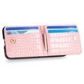Crocodile Series Samsung Galaxy Z Flip4 Pung - Pink