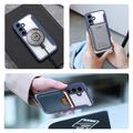 Samsung Galaxy S24 Dux Ducis Skin X Pro Ring Kickstand Cover med RFID - Kompatibel med MagSafe - Blå