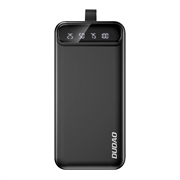 Dudao K8s+ Power Bank 30000mAh - 2x USB / USB-C, LED-lys