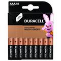 Duracell Basic LR03/AAA Alkaline-batterier - 18 stk.