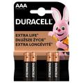 Duracell DuraLock C&B LR03/AAA-batterier - 4 stk.