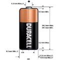 Duracell LR1/N-batteri med høj effekt - 2 stk.