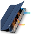 Samsung Galaxy Tab S9 Ultra Dux Ducis Domo Tri-Fold Smart Folio Cover - Blå