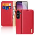 Samsung Galaxy S24+ Dux Ducis Hivo Læderpung - Rød