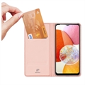 Dux Ducis Skin Pro Samsung Galaxy A14 Flip Cover - Pink