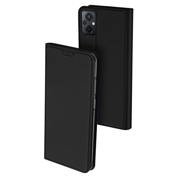 Dux Ducis Skin Pro Xiaomi Poco M5 Flip Cover - Sort