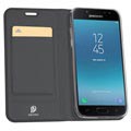 Dux Ducis Skin Pro Series Samsung Galaxy J4 Flip Cover (Open Box - Fantastisk stand) - Mørkegrå