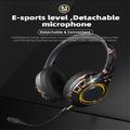 EL-A2 folde gaming headset graffiti cool hovedtelefon med mikrofon hovedmonteret bluetooth øretelefon