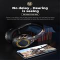 EL-A2 folde gaming headset graffiti cool hovedtelefon med mikrofon hovedmonteret bluetooth øretelefon