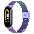 Xiaomi Smart Band 8 Elegant Rustfrit Stål Mesh Rem - Farverig