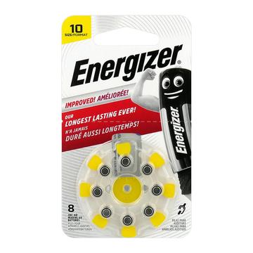 Energizer 10/PR70 Høreapparatbatterier - 8 stk.