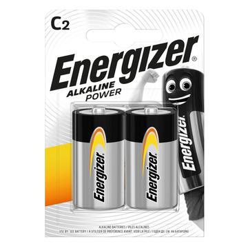 Energizer Alkaline Power LR14/C-batterier - 2 stk.