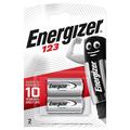 Energizer CR123 Foto Lithium batteri 3V - 2 stk.