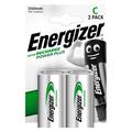 Energizer Recharge Power Plus genopladelige LR14/C-batterier 2500mAh - 2 stk.