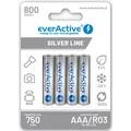 EverActive Silver Line EVHRL03-800 Genopladelige AAA-batterier 800mAh - 4 stk.