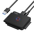 Fideco PL03 USB 3.0 til HDD/SSD-adapter - sort