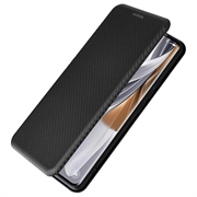 Oppo Reno10 Pro+ Flip Cover - Karbonfiber