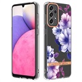 Flower Series Samsung Galaxy A33 5G TPU Cover - Lilla Begonia