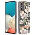 Flower Series Samsung Galaxy A53 5G TPU Cover - Grøn Gardenia