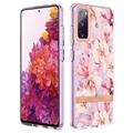 Flower Series Samsung Galaxy S20 FE TPU Cover - Pink Gardenia