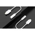 Foneng BM20 Lightning til 3.5mm lydadapter - hvid