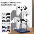 PS4 / Xbox One / Switch Game Controller Holder Desktop Gamepad Storage Holder - Transparent