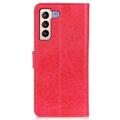 Samsung Galaxy S23+ 5G Pung Taske med Magnetisk Lukning - Rød