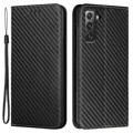 Samsung Galaxy S23+ 5G Pung Cover - Karbonfiber - Sort