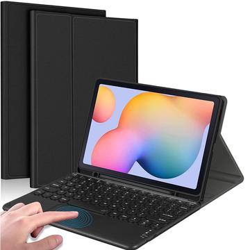 Samsung Galaxy Tab S6 Lite 2020/2022/2024 Bluetooth Tastatur Cover m/ Touchpad (Open Box - God stand) - Sort