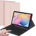 Samsung Galaxy Tab S6 Lite 2020/2022 Bluetooth Tastatur Cover m/ Touchpad - Pink