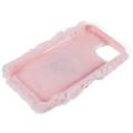 Plush Heart iPhone 14 TPU Cover - Pink