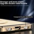 iPhone 15 Pro Max - cover i dobbeltsidet HD-hærdet glas, kompatibelt med MagSafe - grøn