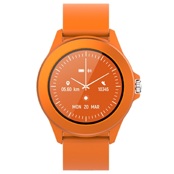 Forever Colorum CW-300 Vandtæt Smartwatch (Open Box - Fantastisk stand) - Orange