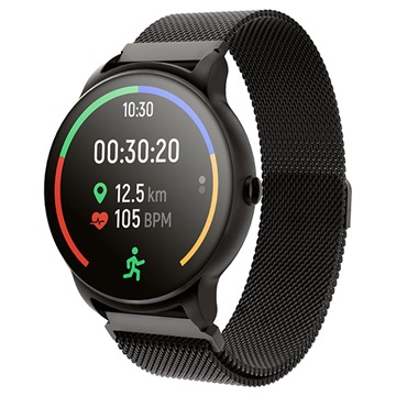 Forever ForeVive 2 SB-330 Smartwatch med Bluetooth 5.0 - Sort