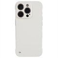 iPhone 13 Pro Plastik Cover Uden Sider - Hvid