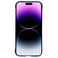 iPhone 14 Pro Max Plastik Cover Uden Sider - Mørkeblå