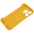 iPhone 14 Pro Max Plastik Cover Uden Sider - Gul