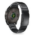 Garmin Fenix 5/6/6 Pro/7/8/E Tech-Protect SteelBand-rem i rustfrit stål - 47mm