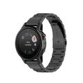 Garmin Fenix 5S/5S Plus/6S/6S Plus/7S Rustfrit Stål Rem - Sort