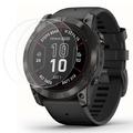 Garmin Fenix 7X Pro Skærmbeskyttelse Hærdet Glas - 9H - Klar - 2 stk