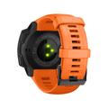 Garmin Instinct Blød Silikone Rem - Orange