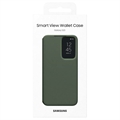 Samsung Galaxy S23 5G Smart View Wallet Cover EF-ZS911CGEGWW - Grøn