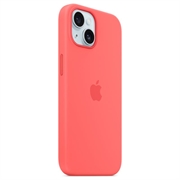 iPhone 15 Plus Apple Silikone Cover med MagSafe MT163ZM/A - Guava