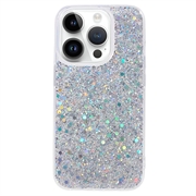 iPhone 15 Pro Max Glitter Flakes TPU Cover
