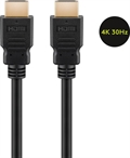 Goobay HDMI 2.0 Kabel med Ethernet - 3m - Sort