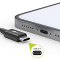 Goobay USB-C-kabel 2m - USB-C/USB-A - Sort