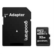 GoodRam MicroSDHC-hukommelseskort M1AA-0320R12 - Klasse 10