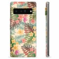 Google Pixel 6 Pro TPU Cover - Lyserøde Blomster