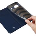 Google Pixel 8a Dux Ducis Skin Pro Flip Cover - Blå